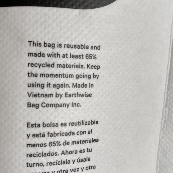 Lululemon reusable bag - Picture 4 of 4